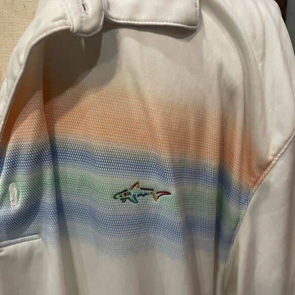 Greg Norman Collered Golf Shirt - Picture 2 of 4